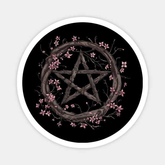 Spring Pentacle Magnet by Of Smoke & Soil